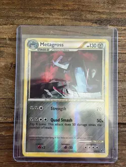 Metagross Evolution Line Lot Reverse Holo Undaunted + Unleashed Holo Rare Cards - Image 4