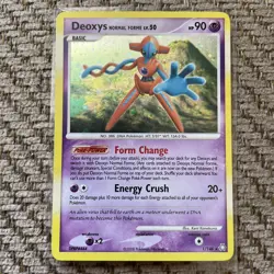 Deoxys NM Legends Awakened Reverse Holofoil Rare #1/146 Pokemon Trading Card - Image 1