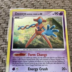 Deoxys NM Legends Awakened Reverse Holofoil Rare #1/146 Pokemon Trading Card - Image 2