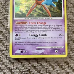 Deoxys NM Legends Awakened Reverse Holofoil Rare #1/146 Pokemon Trading Card - Image 3