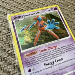 Deoxys NM Legends Awakened Reverse Holofoil Rare #1/146 Pokemon Trading Card - Image 4