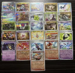 Pokemon TCG Bundle of 49 Cards Surging Sparks Mixed Holo Common Uncommon Rare - Image 1