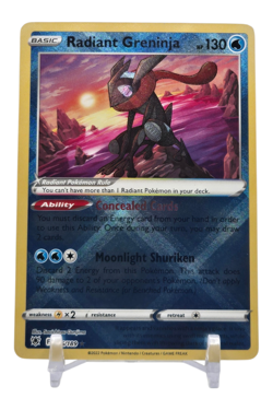 Radiant Greninja 040/189 Astral Radiance Holo Pokemon Card NM - Image 1