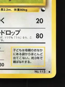 Kangaskhan No.115 HP Quick Starter Gift Set (Green) Japanese Pokemon Card TCG - Image 3