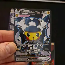 4x Pikachu Cosplay-Style Holo Art Cards – Fan Display Set - Image 4