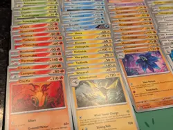 Pokemon Twilight Masquerade Complete Common/Uncommon/Holo Rare 147 Cards NM - Image 5