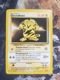 ELECTABUZZ - 20/102 - Base Set - Pokemon Card - HP - Image 1