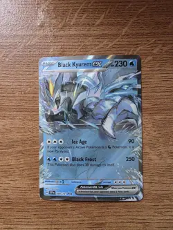 Black Kyurem EX 48/191 Double Rare Holo SV08 Surging Sparks Pokemon Card - Image 1