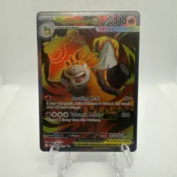 Mega Camerupt Ex 156/132 - Mega Evolution Secret Rare Pokemon Card Near Mint - Image 1