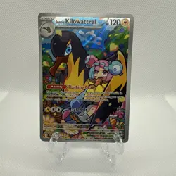 Holofoil - Iono's Kilowattrel - 163/159-SV09: Journey Together - NM Pokemon Card - Image 1