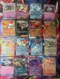 Pokemon 16 ENGLISH Card Lot nm V Max Mega Amazing Ex HOLO Rare Hits Only B113 - Image 1