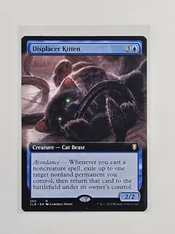 Displacer Kitten (Extended Art) Commander Legends: Baldur's Gate Regular - Image 1