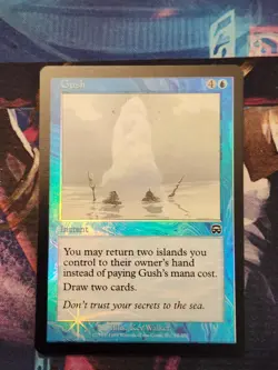 MTG Gush FOIL Mercadian Masques NM Mmq Magic The Gathering - Image 1