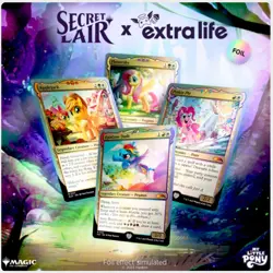MTG Secret Lair FOIL - My Little Ponies: The Galloping 2 - New Sealed - Image 1