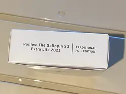 MTG Secret Lair FOIL - My Little Ponies: The Galloping 2 - New Sealed - Image 2