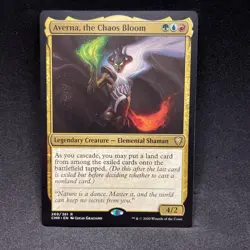 Averna, the Chaos Bloom Commander Legends MTG NM - Image 1