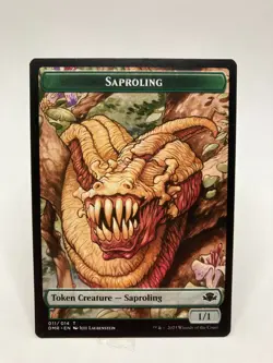 Saproling Token NM/M* Dominaria Remastered ENGLISH 011/014 mtg -UnltdCards - Image 1