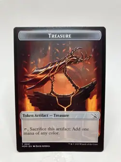 Treasure Token NM/M* March Of The Machines ENGLISH 0021 mtg -UnltdCards - Image 1