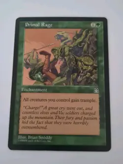 Magic the Gathering Primal Rage Enchantment - Image 1