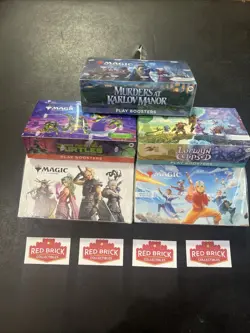 Magic The Gathering Sealed Play Boosters Lot Of Five All different Sets ￼￼ - Image 1