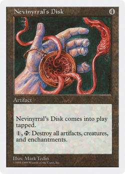 Nevinyrral's Disk (HP) Anthologies ATH Magic MTG - Image 1