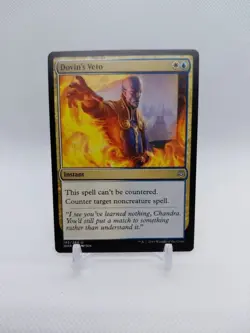 Dovin's Veto #193 (NM) War of the Spark WAR Magic MTG - Image 1