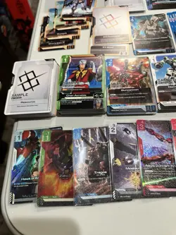 Gundam Card Game Lot (Beta Cards, GD01 Alts, Starter Alts, Demo Cards, & More) - Image 2