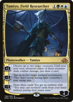 Tamiyo, Field Researcher #190 (MP) Eldritch Moon EMN Magic MTG - Image 1