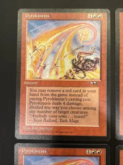 4x Pyrokinesis - Alliances Magic: The Gathering Mtg NM UP - Image 2