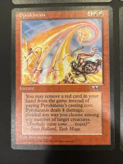 4x Pyrokinesis - Alliances Magic: The Gathering Mtg NM UP - Image 4