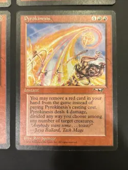 4x Pyrokinesis - Alliances Magic: The Gathering Mtg NM UP - Image 5