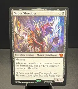 MTG Super Shredder Teenage Mutant Ninja Turtles TMNT 0083 Mythic - Image 1