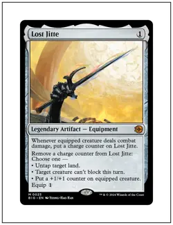 1x Lost Jitte, Magic the Gathering, MTG NM - Image 1