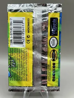 1999 Pokemon TCG Base Set Empty Booster Pack Venusaur Artwork - Image 2