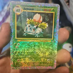 Pokemon TCG Ivysaur Reverse Holo Legendary Collection Uncommon Card 47/110 - Image 1