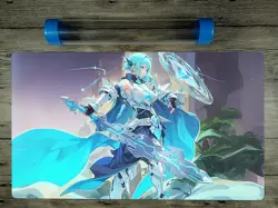 Ygomat Mekk-Knight Crusadia Avramax Trading Card Game Playmat Free Best Tube/Bag - Image 1