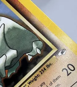 Brock’s Rhyhorn - Pokemon Gym Heroes 22/132 - Rare - Unlimited - LP - Image 3