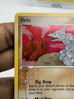 Pokemon ONIX 65/115 STAMPED Reverse Holo Unseen Forces Nintendo ~ NM/LP - Image 2