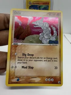 Pokemon ONIX 65/115 STAMPED Reverse Holo Unseen Forces Nintendo ~ NM/LP - Image 4