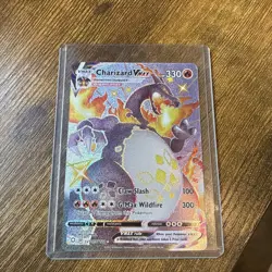 Pokemon Charizard VMAX SV107/SV122 Shining Fates Vault Holo Shiny Rare 330 HP - Image 1