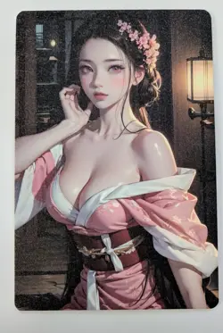 Nezuko Demon Slayer Icebreaker Goddess Story Waifu A5 Card Anime - Image 1