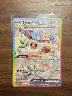 Pokemon TCG Eevee EX 167/131 - Special Illustration Rare Prismatic Evolutio… - Image 1