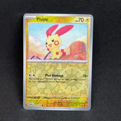 Plusle 060/182 Common Paradox Rift Pokemon NM Reverse Holo - Image 1
