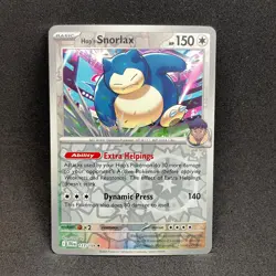 Hop's Snorlax 117/159 Rare Journey Together Pokemon NM Reverse Holo - Image 1