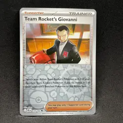 Team Rocket's Giovanni 174/182 Uncommon Destined Rivals Pokemon Reverse Holo NM - Image 1