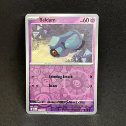 Beldum 061/159 Common Journey Together Pokemon NM Reverse Holo - Image 1