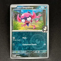 Marnie's Impidimp 134/182 Common Destined Rivals Pokemon Reverse Holo NM - Image 1
