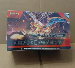 Pokemon S&V Obsidian Flames Build and Battle Stadium Factory SEALED - Image 1