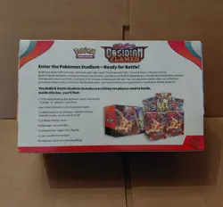 Pokemon S&V Obsidian Flames Build and Battle Stadium Factory SEALED - Image 5