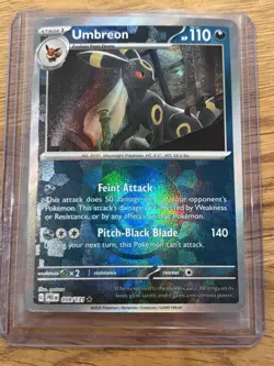 Pokemon TCG Umbreon (Poke Ball Pattern) Rare Holo Prismatic Evolutions 059/131 - Image 1